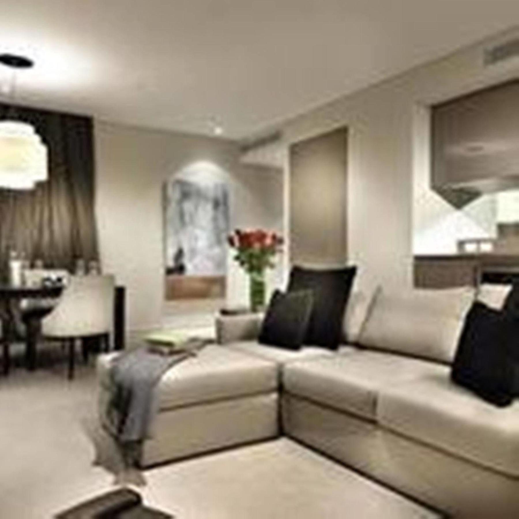 เฟรเซอร์สวีทส์ เพิร์ธ Aparthotel เพิร์ท ภายนอก รูปภาพ A living room